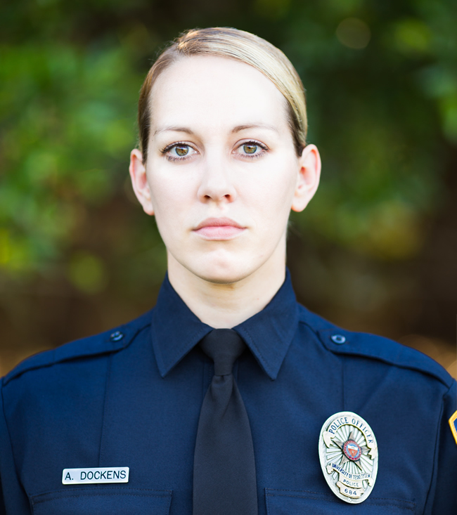 Alicia Dockens photo, officer at UT Health Science Center San Antonio